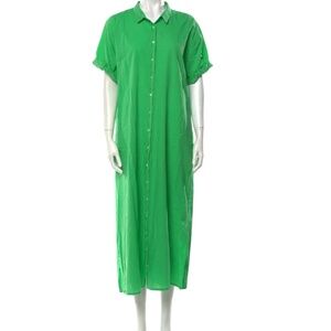 XiRENA Maxi Dress Womens XS Kelly Green Beach Coastal Casual Vacay USA Made